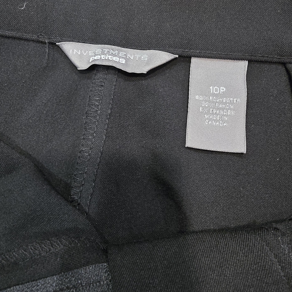 Investments Classic Black Dress Pants for Women